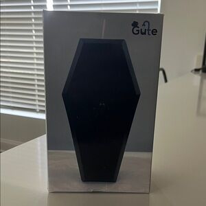 Black Coffin-Shaped Candle